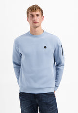 Crewneck sweater | Dusty Blue