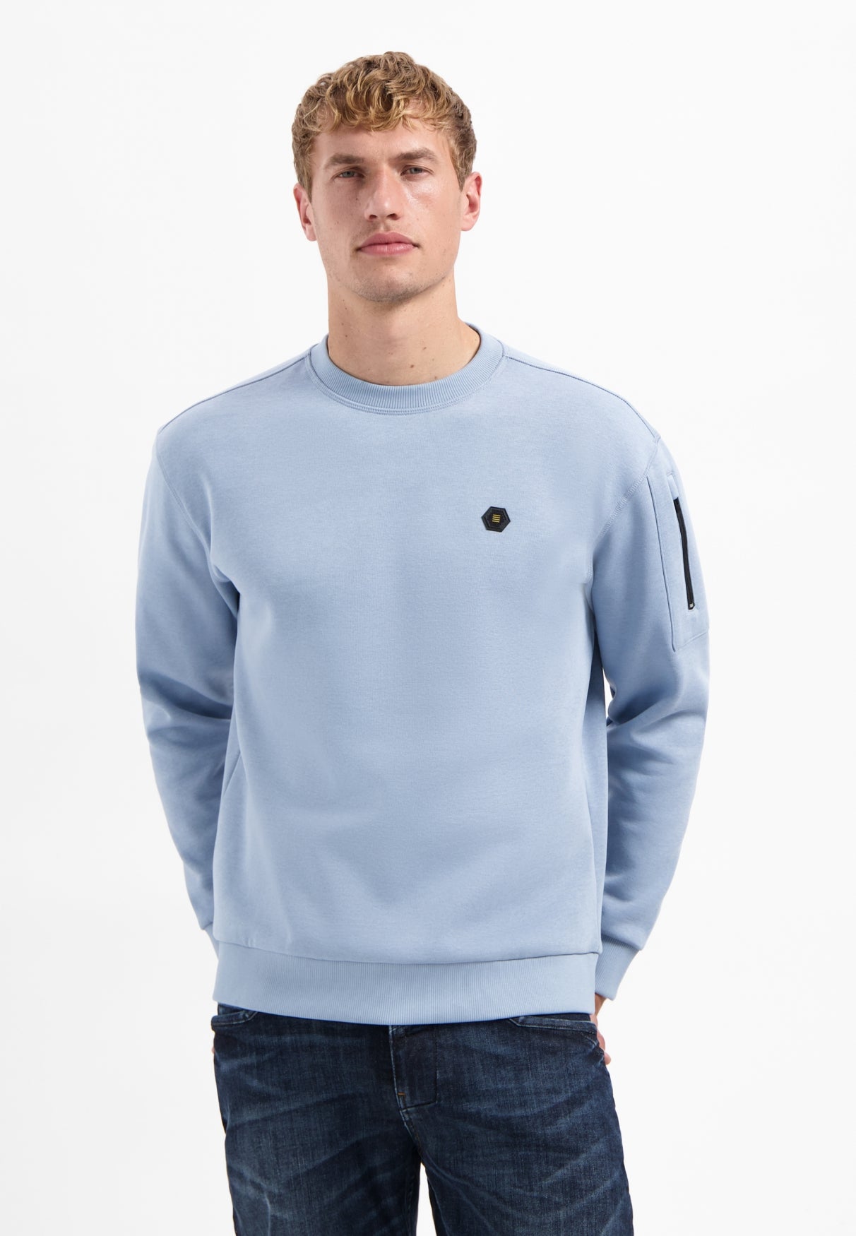 Crewneck sweater | Dusty Blue