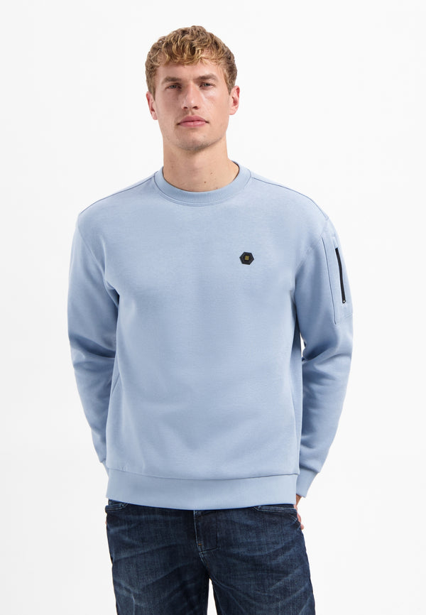 Crewneck sweater | Dusty Blue