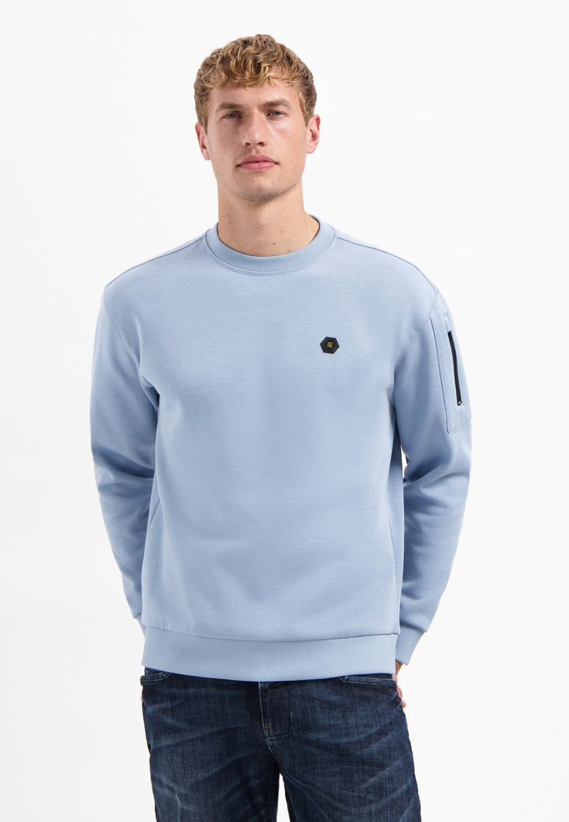 Crewneck sweater | Dusty Blue
