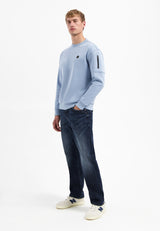 Crewneck sweater | Dusty Blue