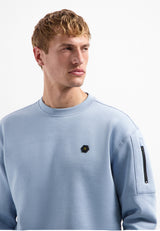 Crewneck sweater | Dusty Blue