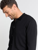Button-Up cardigan | Black