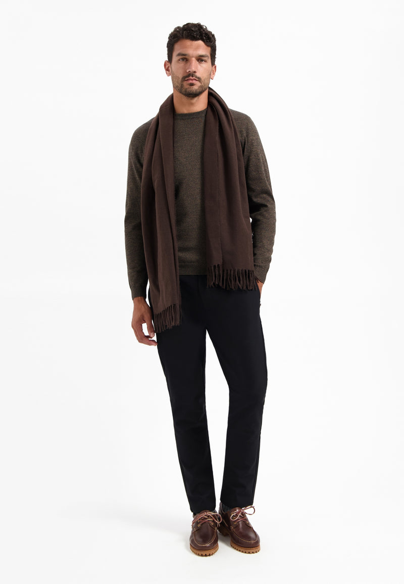 Melange jumper | Taupe