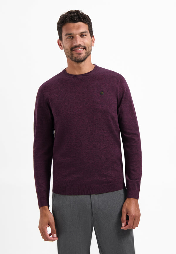 Melange jumper | Dark Wine