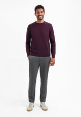 Melange jumper | Dark Wine