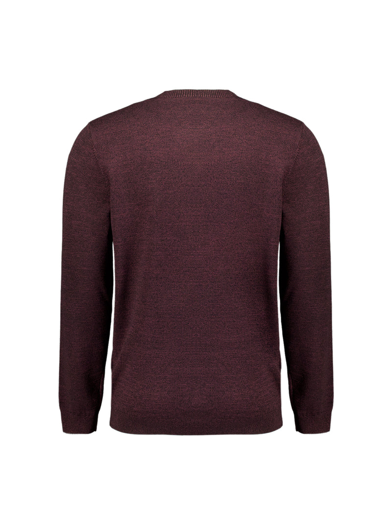 Melange jumper | Dark Wine