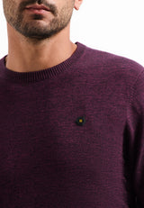 Melange jumper | Dark Wine