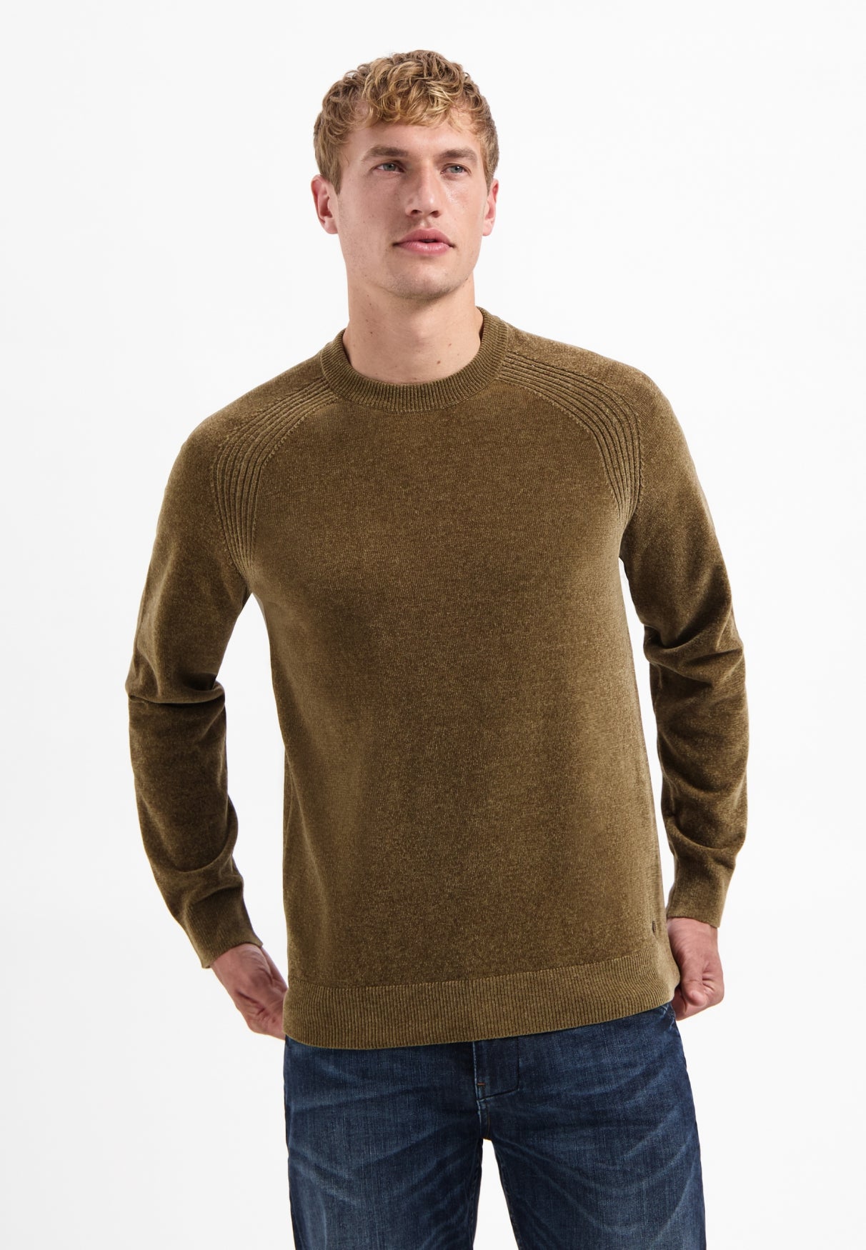 Chenille jumper | Taupe