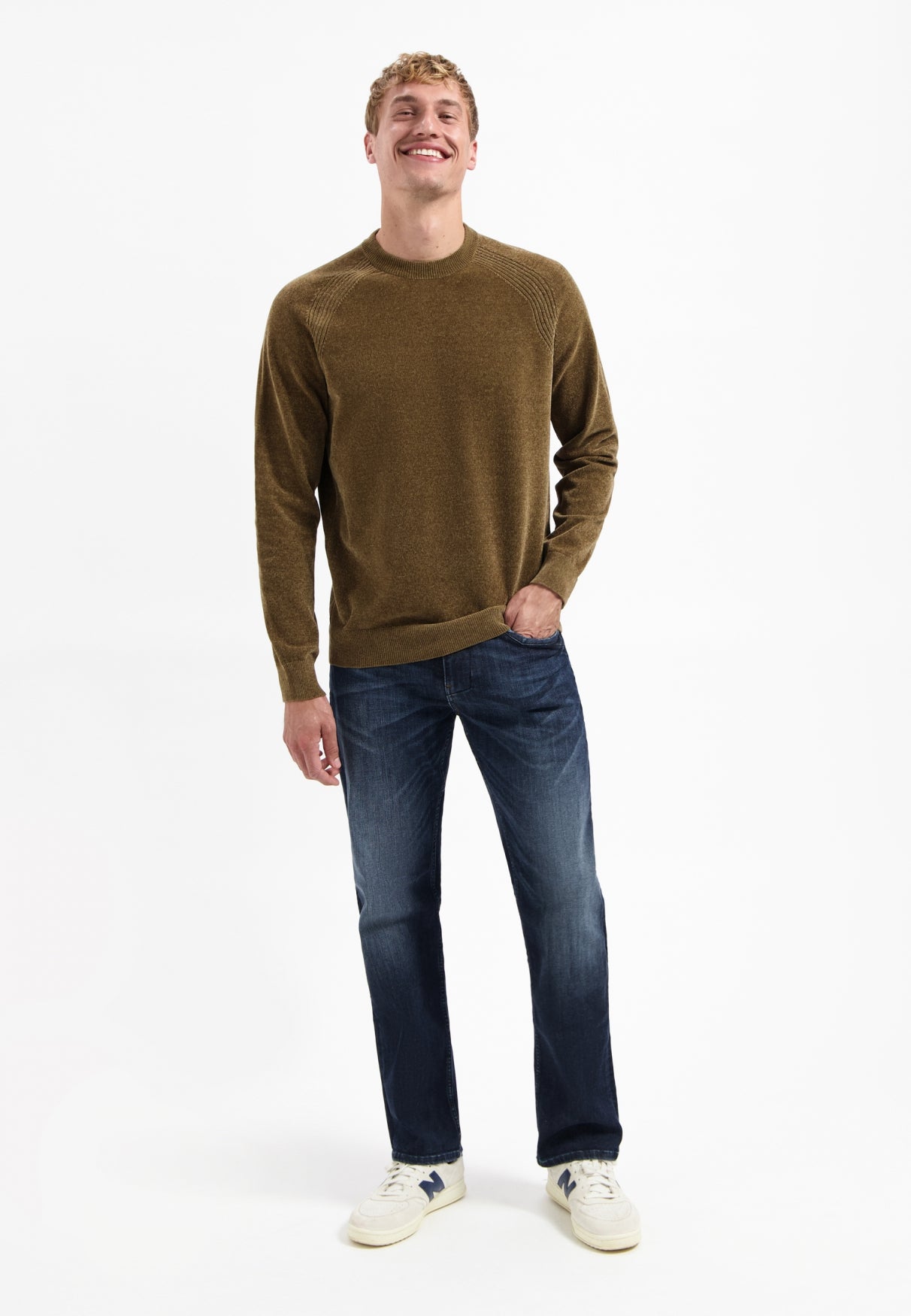 Chenille jumper | Taupe