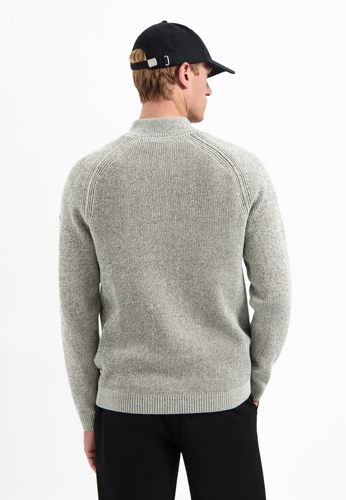 Half-zip melange jumper | Kit