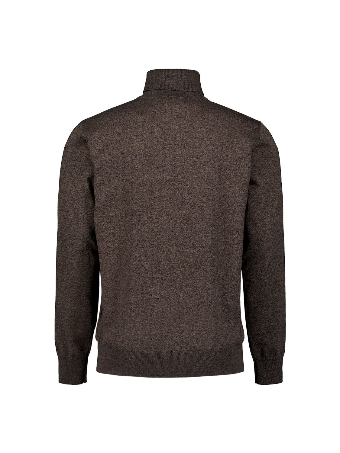 Melange Turtleneck jumper | Taupe