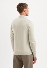 Textured half-zip jumper | Kit