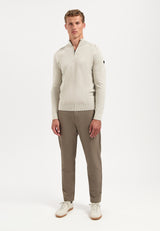 Textured half-zip jumper | Kit