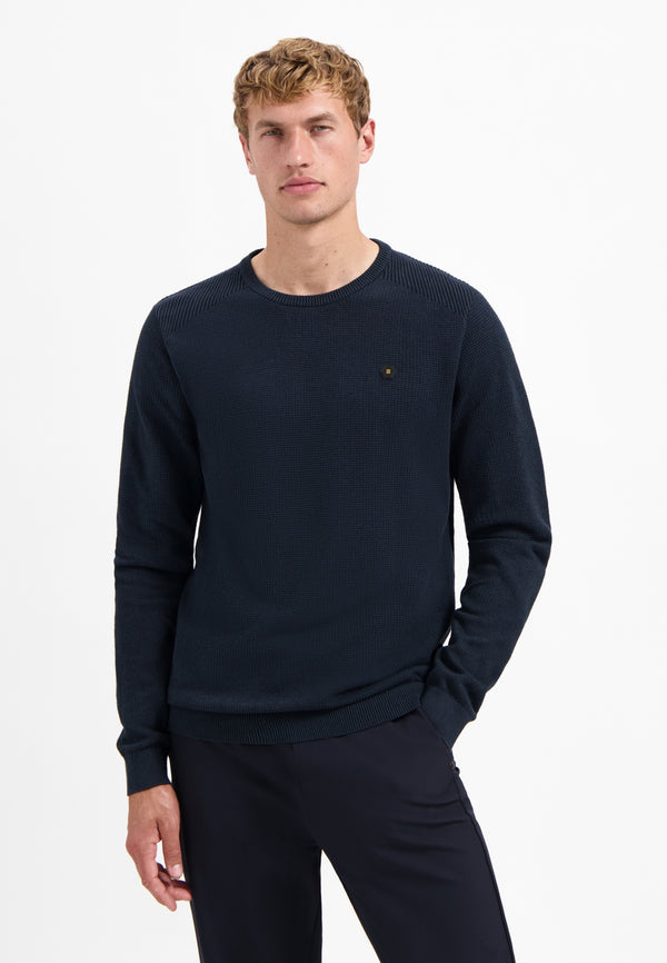 Shoulder rib jumper | Night