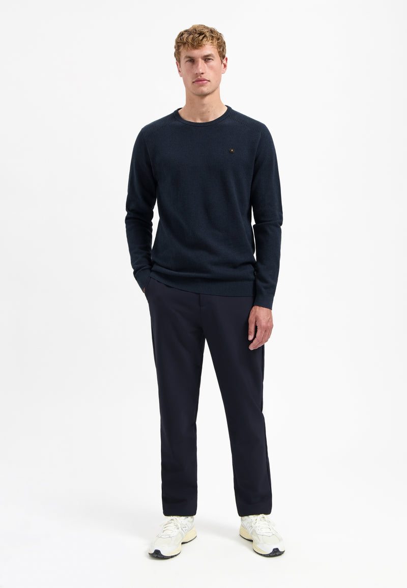 Shoulder rib jumper | Night