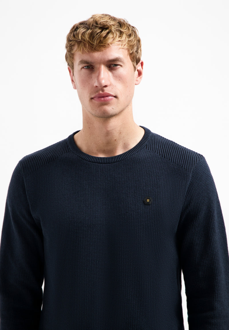Shoulder rib jumper | Night