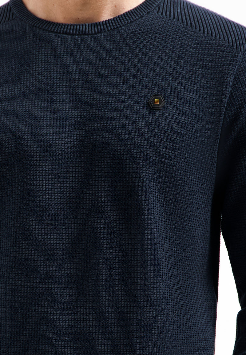 Shoulder rib jumper | Night