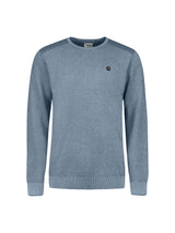 Shoulder rib jumper | Dusty Blue