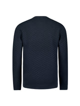 Diagonal knit jumper | Night