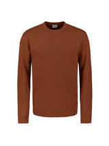 Diagonal knit jumper | Terra
