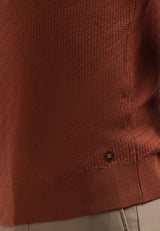 Diagonal knit jumper | Terra