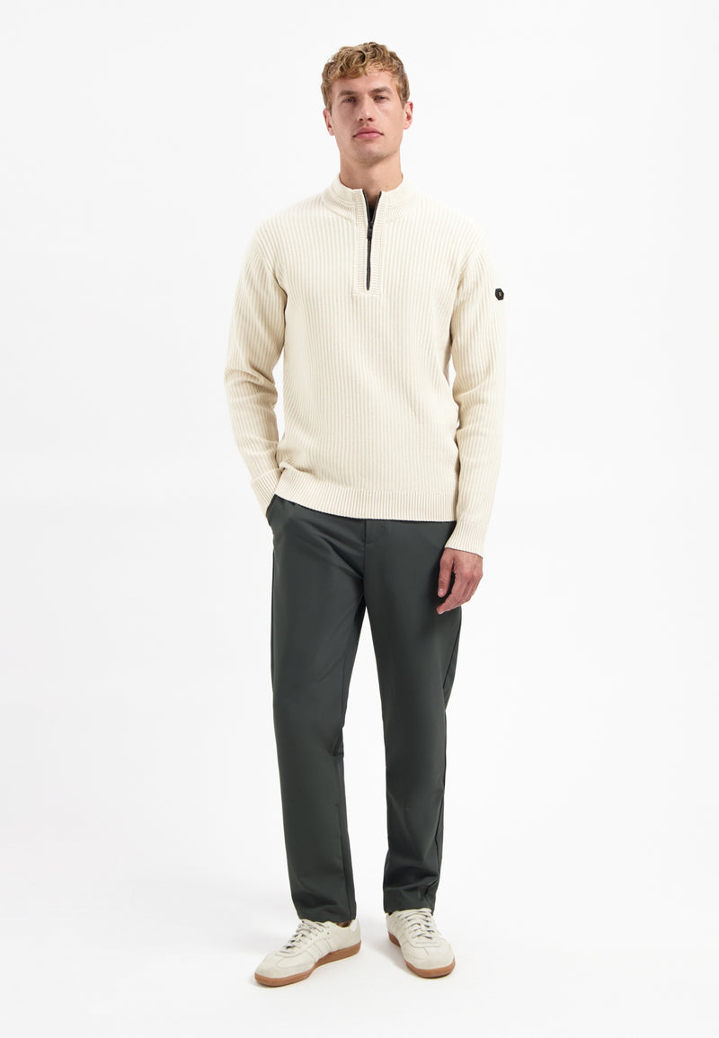 Heavy rib knitted jumper | Kit