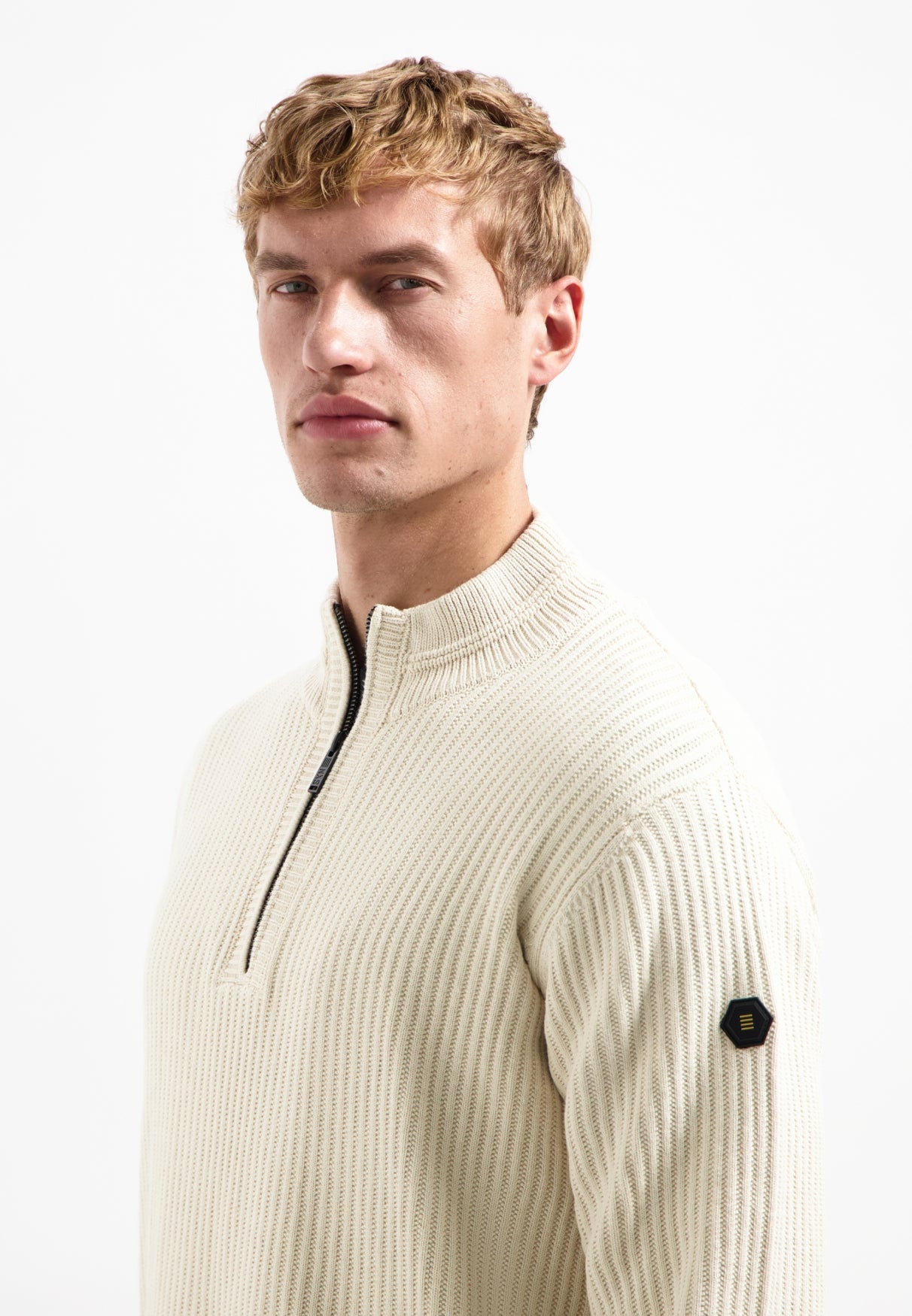 Heavy rib knitted jumper | Kit