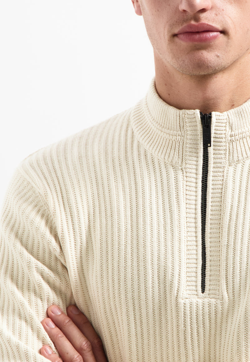 Heavy rib knitted jumper | Kit