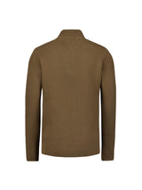 Heavy rib knitted jumper | Taupe