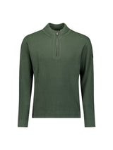 Heavy rib knitted jumper | Dark Green