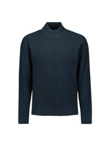 Knitted zip-up cardigan | Night