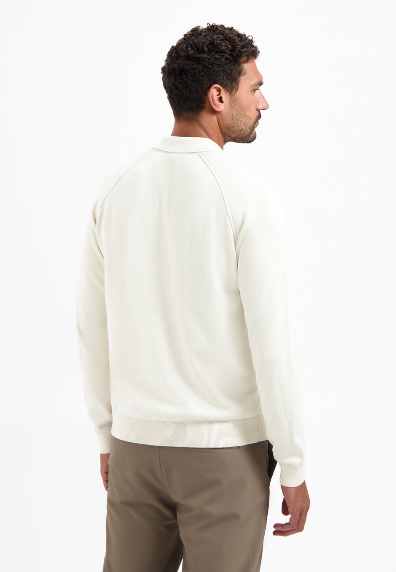 Half-zip polo jumper | Kit