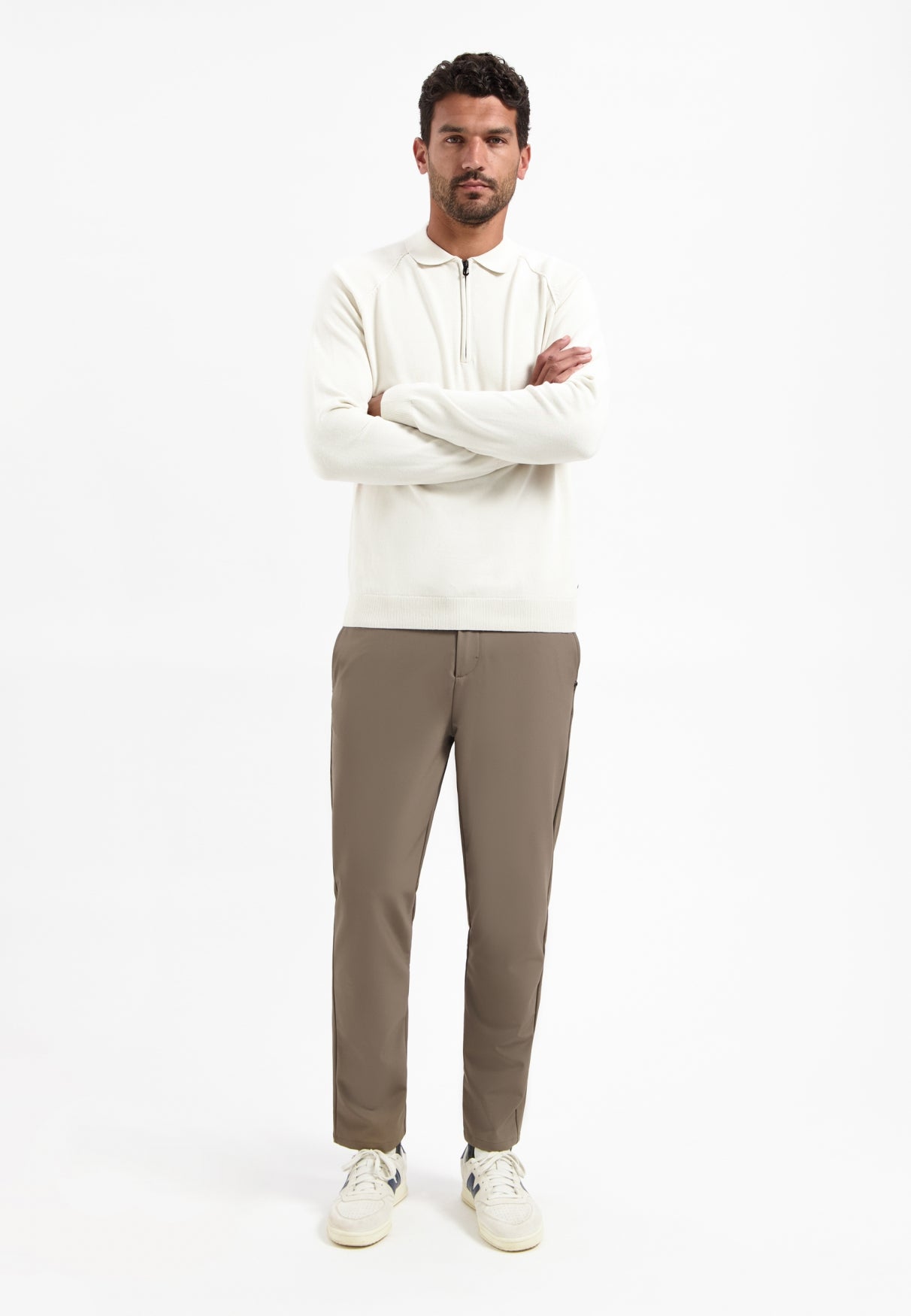Half-zip polo jumper | Kit