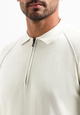 Half-zip polo jumper | Kit