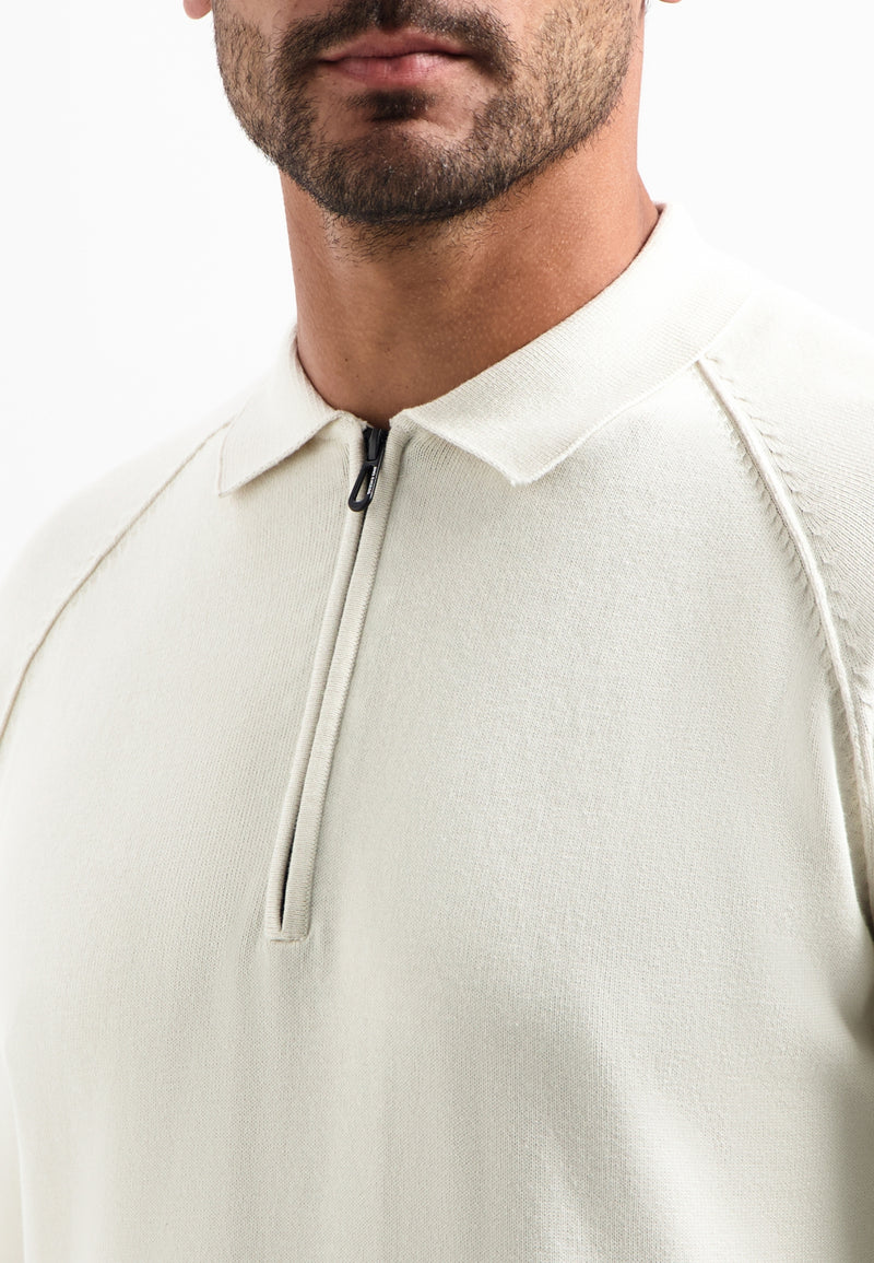 Half-zip polo jumper | Kit