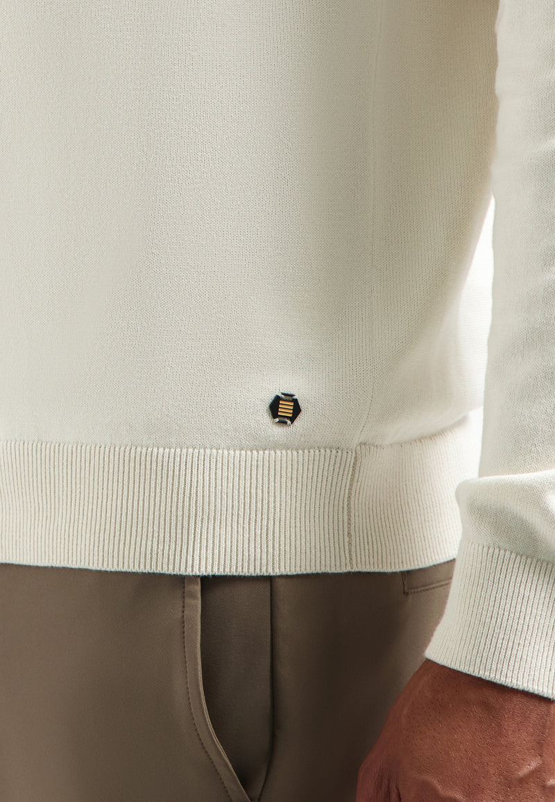 Half-zip polo jumper | Kit
