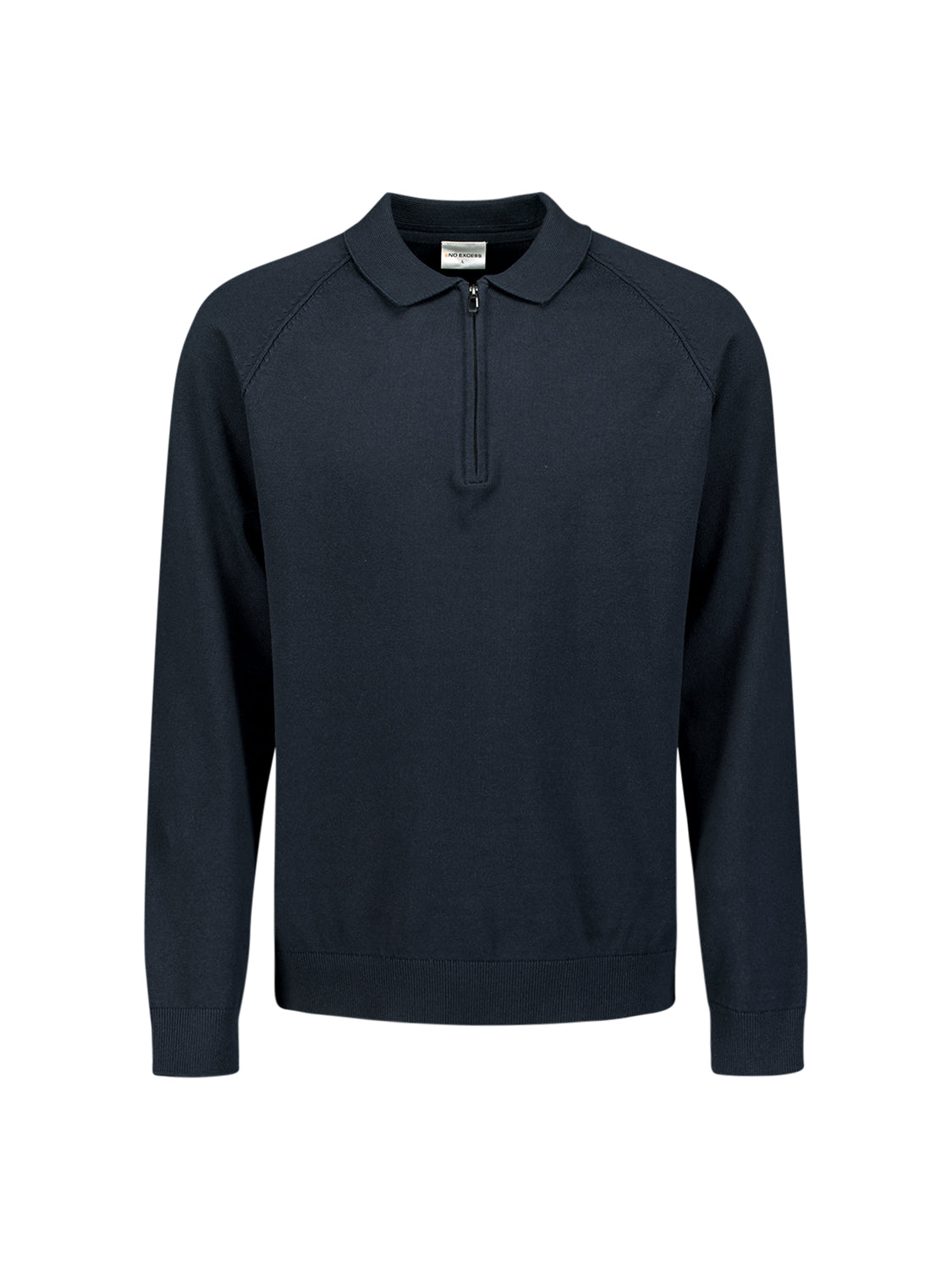 Half-zip polo jumper | Night