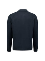 Half-zip polo jumper | Night