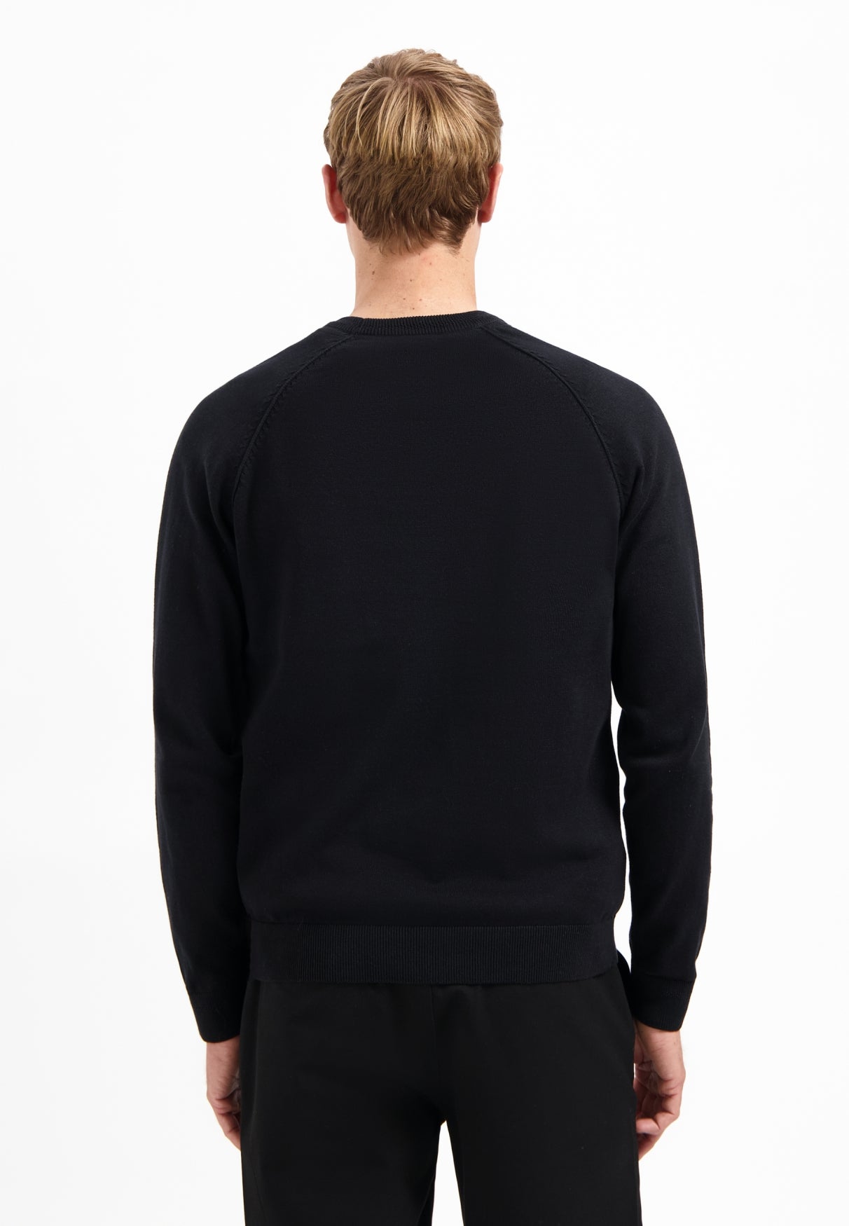 Waffle jumper | Black
