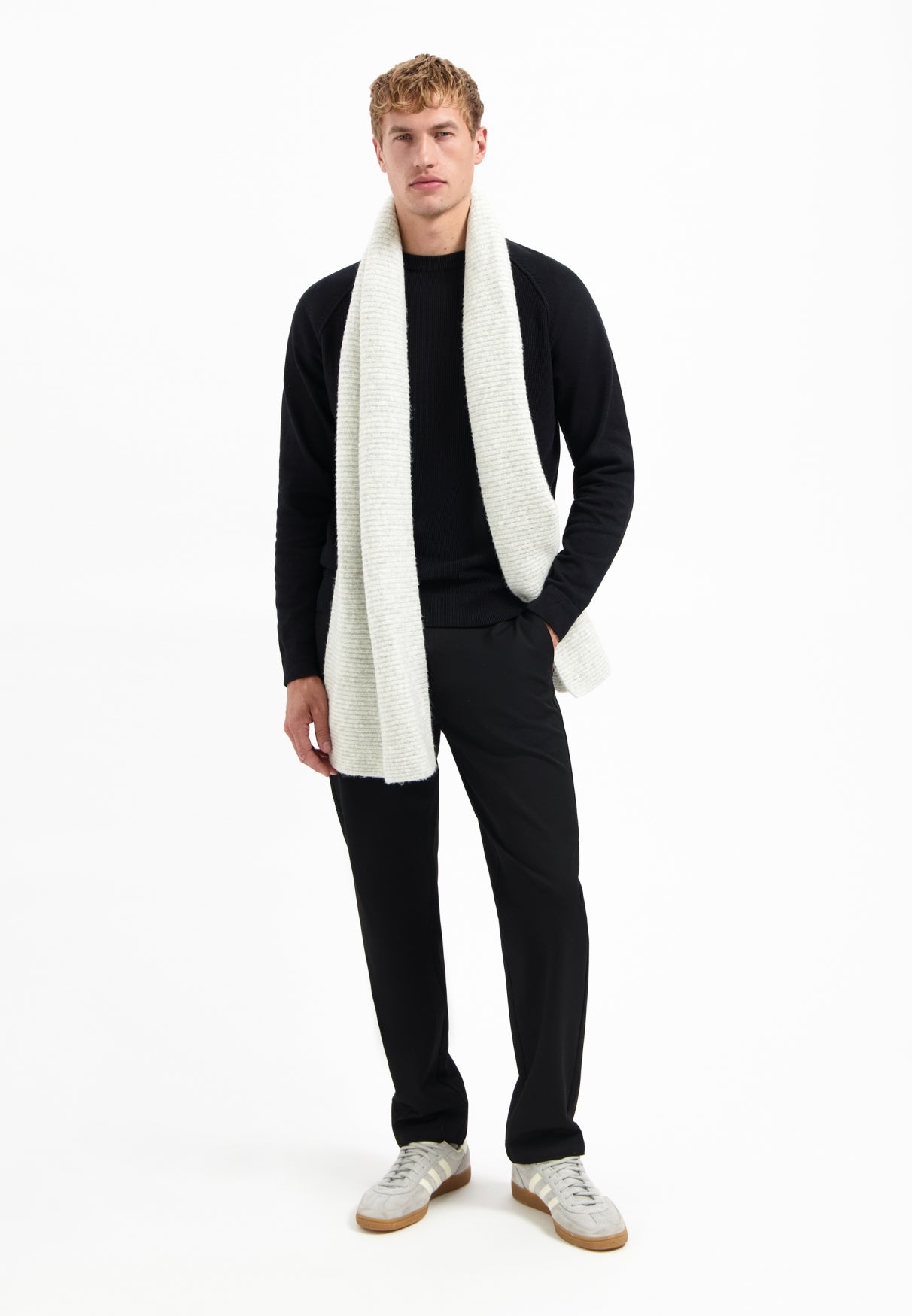 Waffle jumper | Black