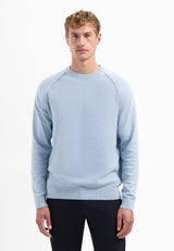 Waffle jumper | Dusty Blue