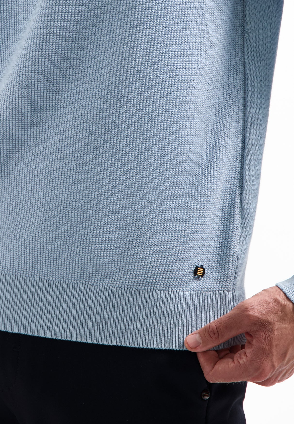 Waffle jumper | Dusty Blue