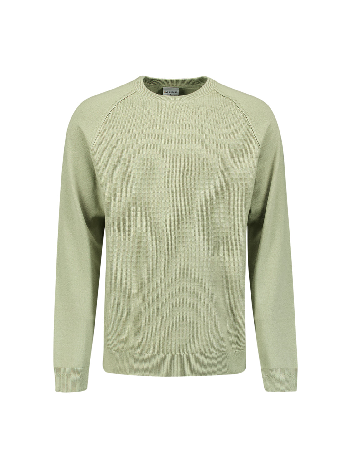 Waffle jumper | Light Moss