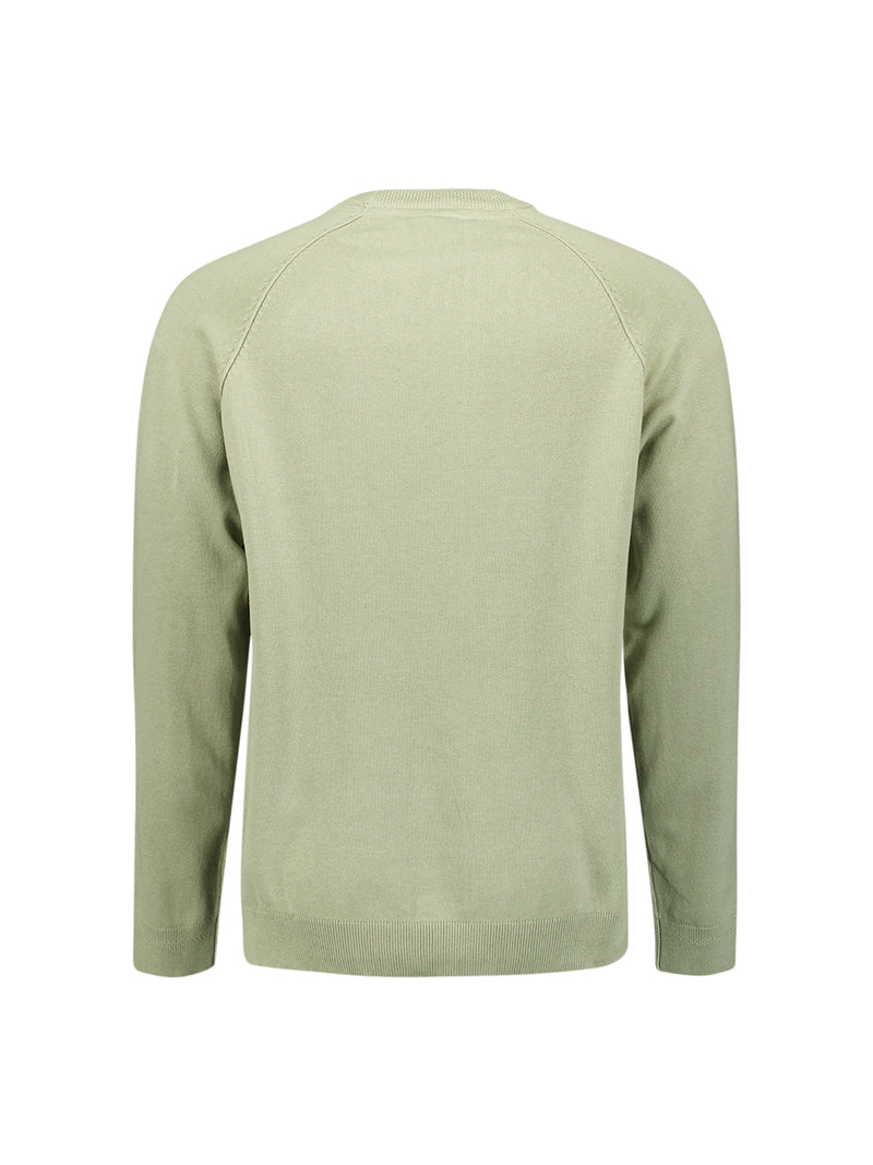 Waffle jumper | Light Moss