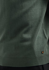 Knitted polo | Dark Green