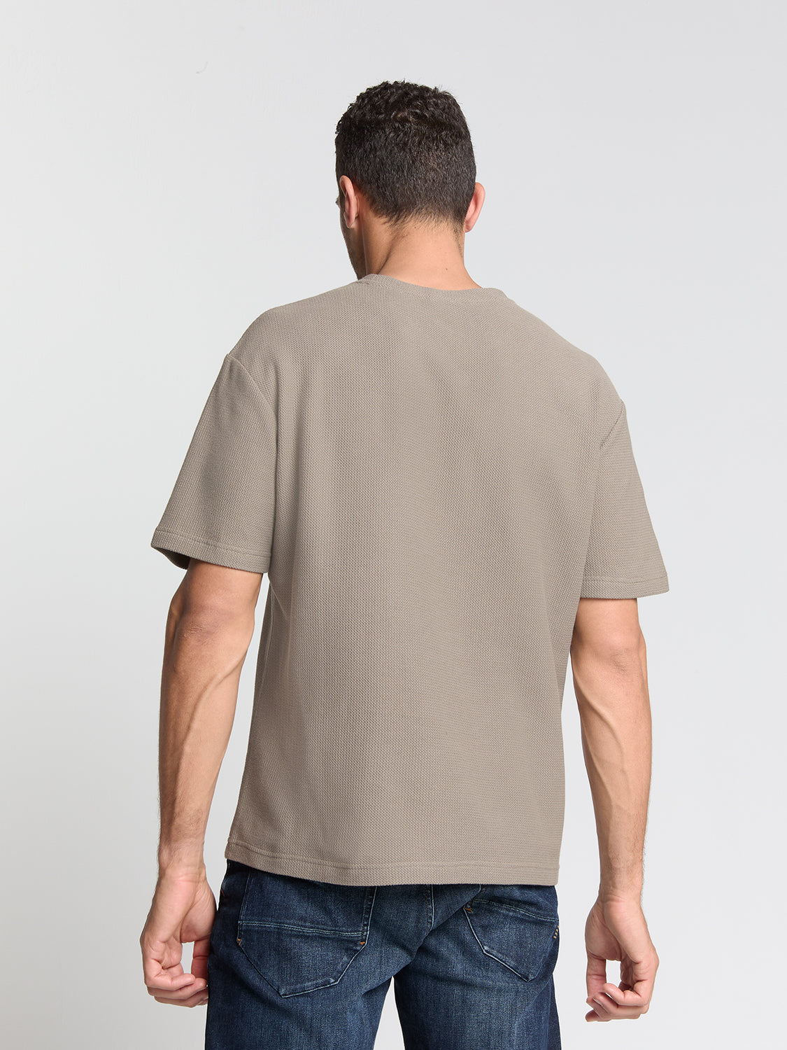 Relaxed fit T-shirt | Clay