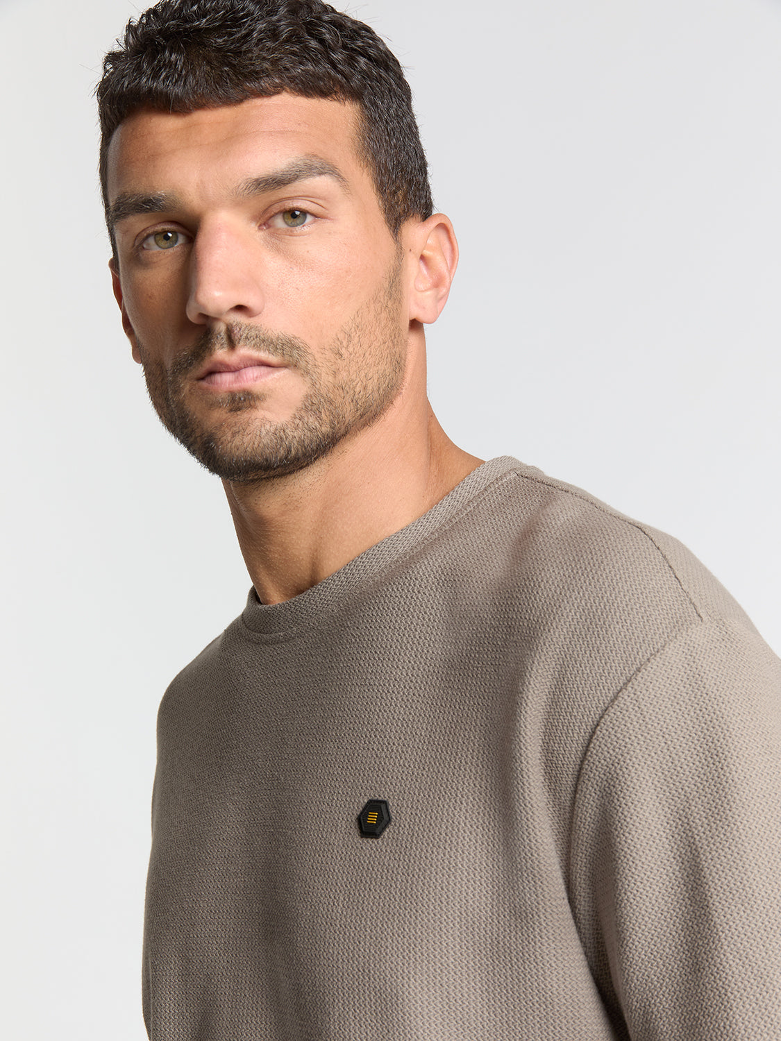 Relaxed fit T-shirt | Clay