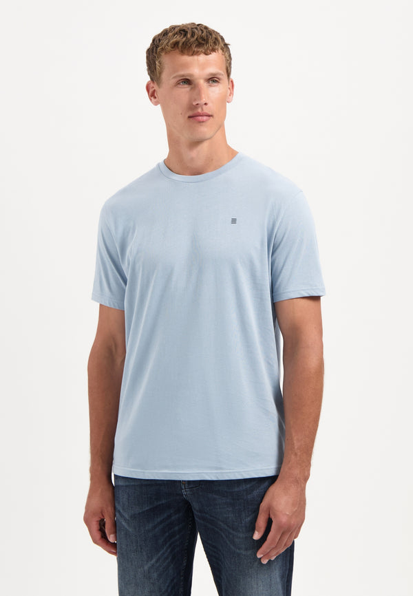 Crewneck T-shirt | Dusty Blue