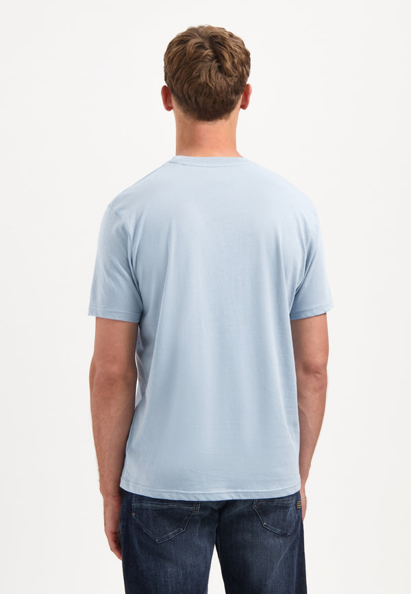 Crewneck T-shirt | Dusty Blue